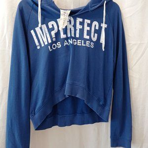 IMPERFECT Los Angeles blue hooded sweatshirt by 5 SEASONS size S